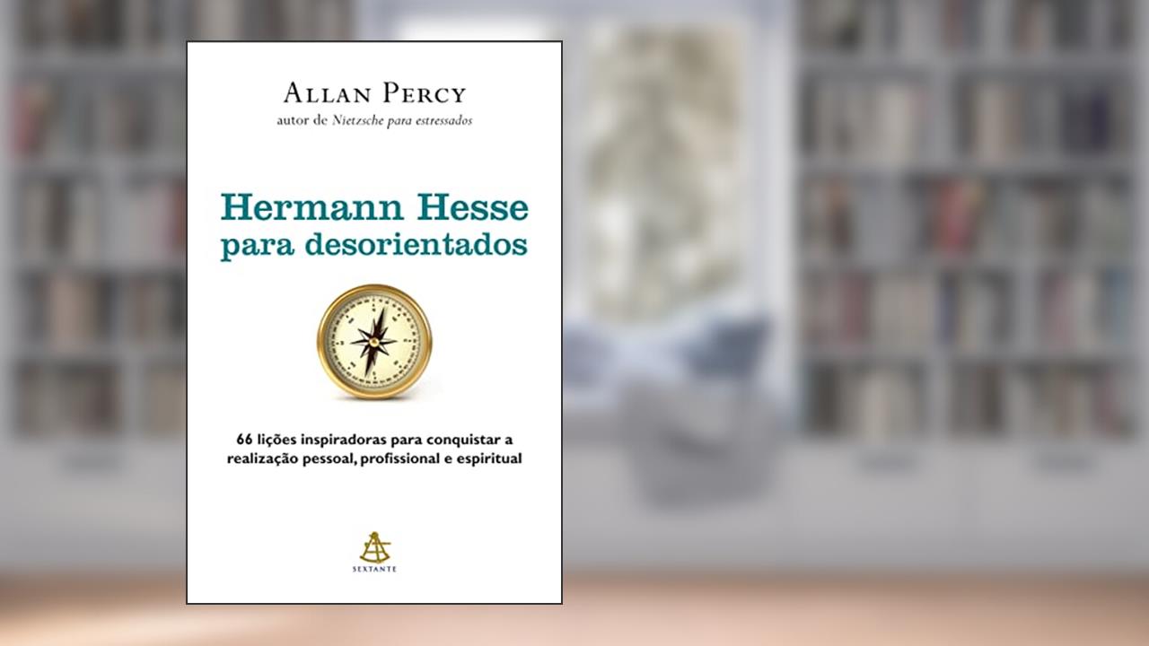 Capa de Hermann Hesse para desorientados, do autor Allan Percy