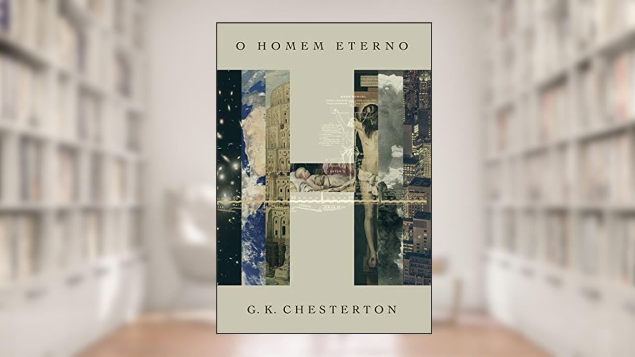 Capa de O homem eterno (Clássicos MC), do autor G. K. Chesterton