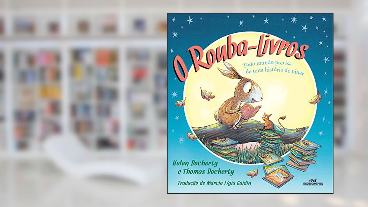 Capa de O Rouba-Livros, do autor Helen Docherty