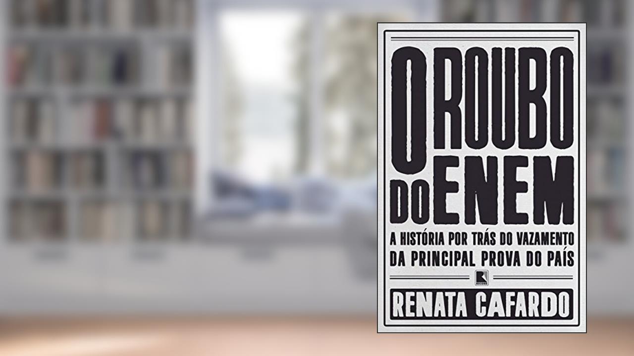 Capa de O roubo do Enem, do autor Renata Cafardo