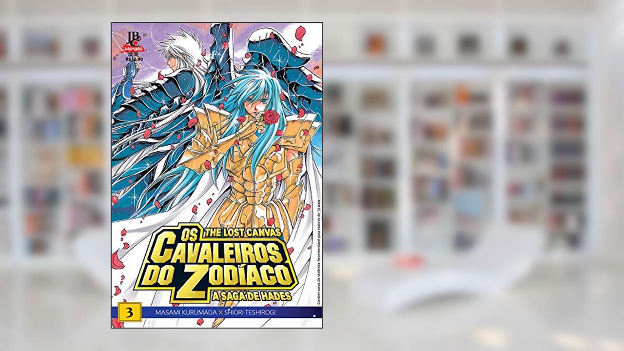 Capa de Cavaleiros do Zodíaco - Lost Canvas Especial - Vol. 3, do autor Masami Kurumada; Shiori Teshirogi