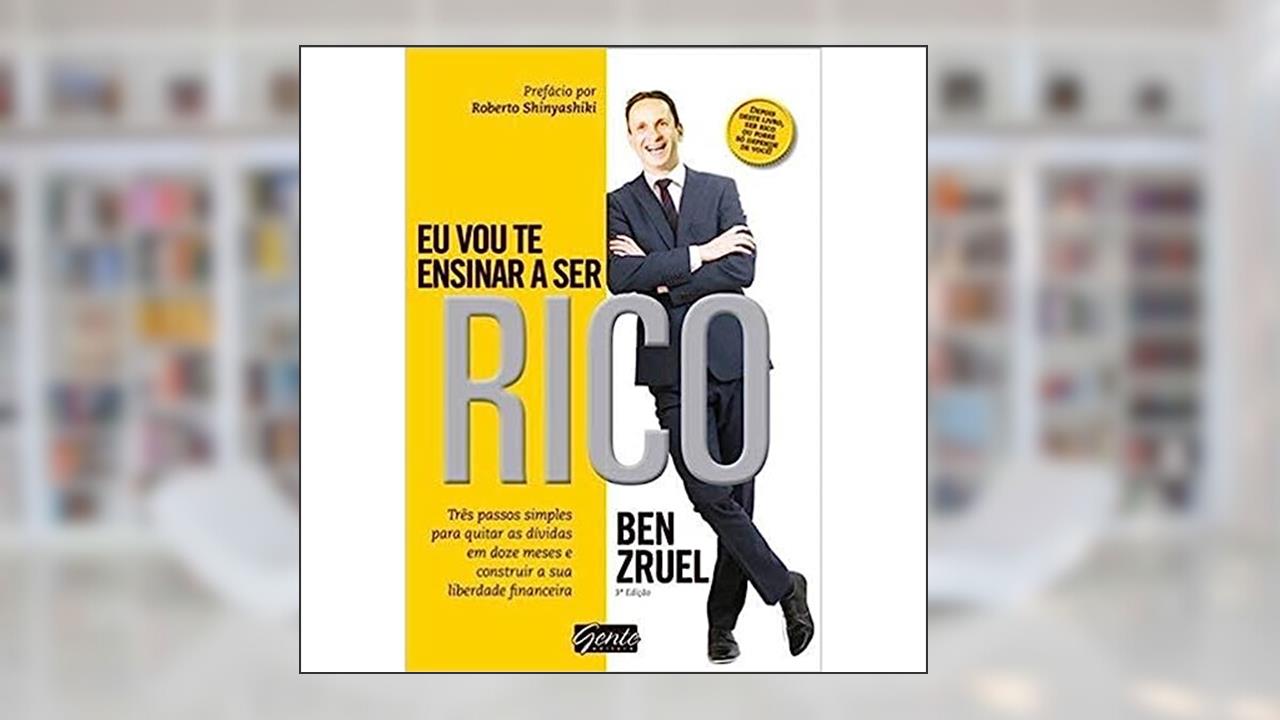 Capa de Eu vou te ensinar a ser rico, do autor Bem Zruel