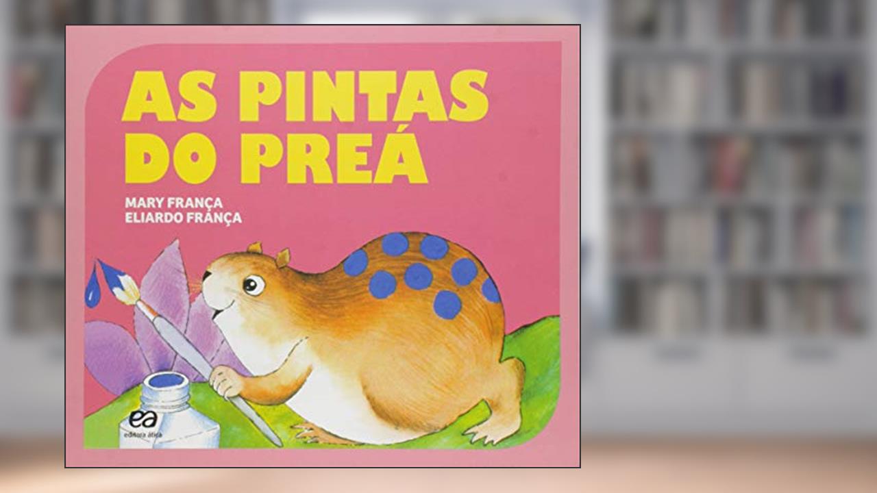 Capa de As pintas do preá, do autor Mary França