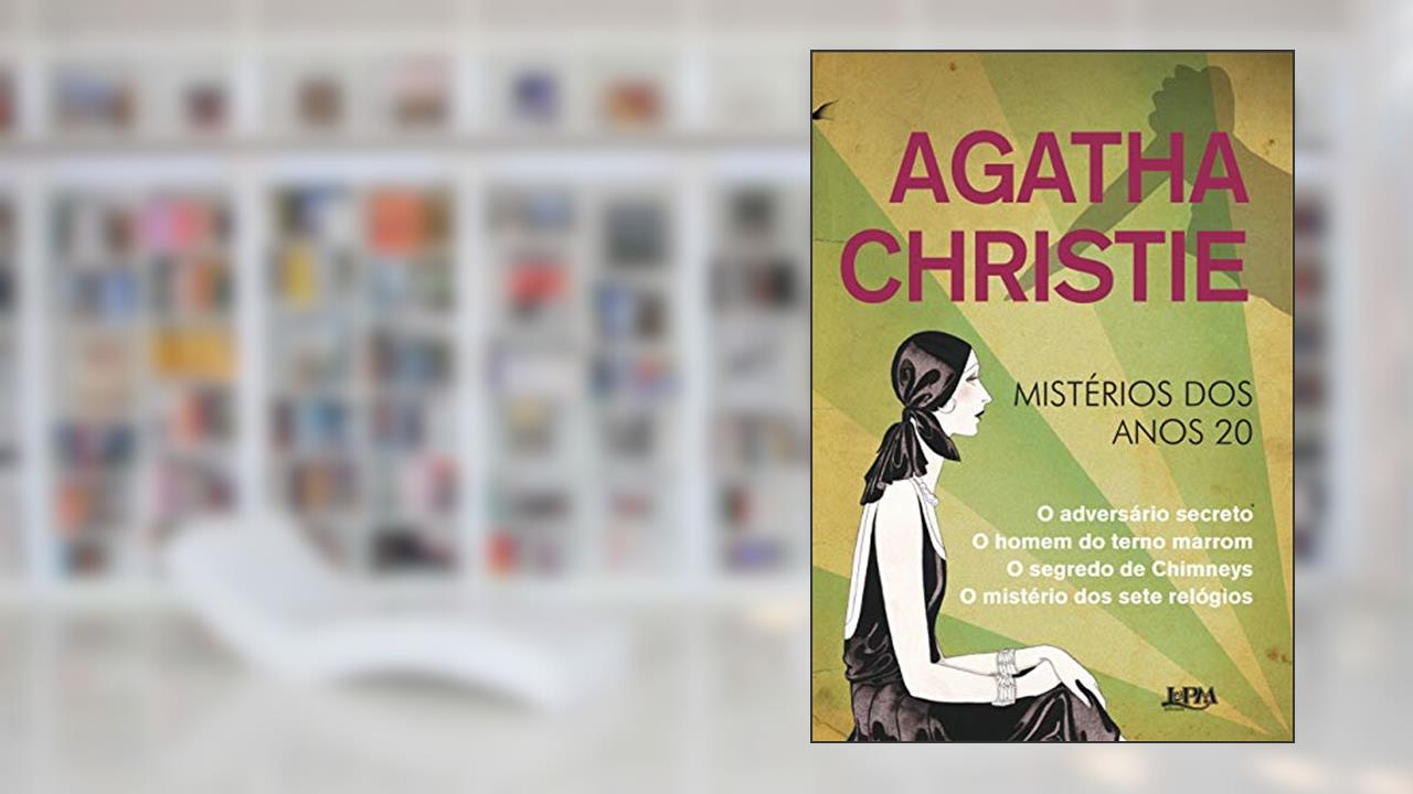 Capa de Agatha Christie - mistérios dos anos 20, do autor Agatha Christie