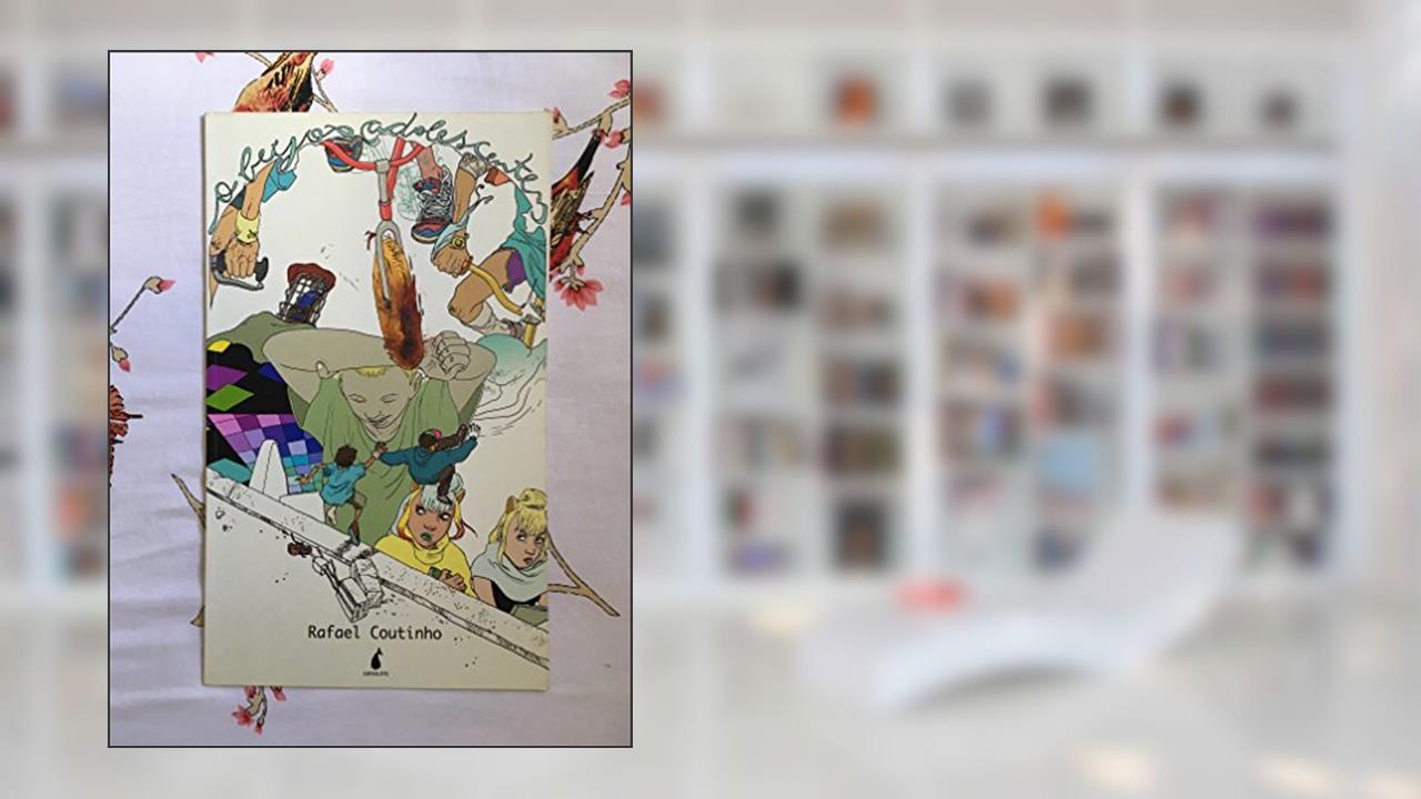 Capa de O Beijo Adolescente, do autor Rafael Coutinho