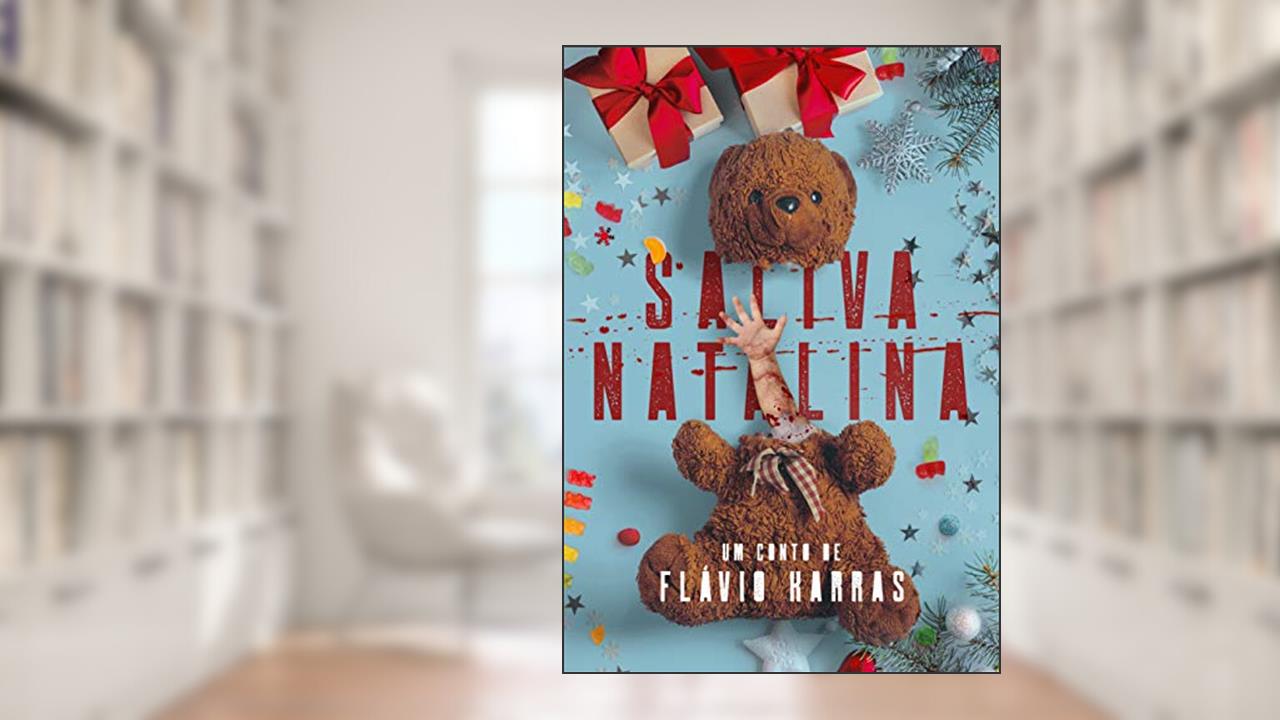 Capa de Saliva Natalina, do autor Flávio Karras