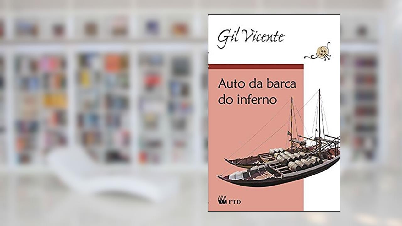 Capa de Auto da Barca do Inferno, do autor Gil Vicente
