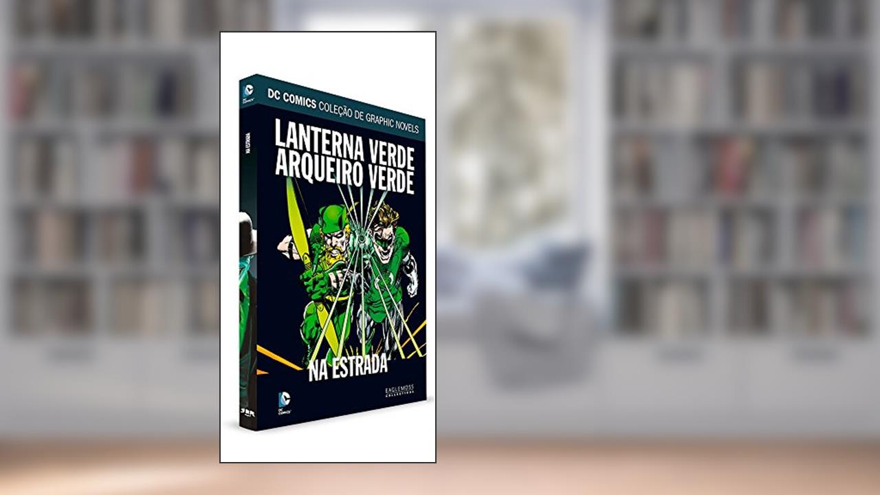 Capa de Lanterna Verde e Arqueiro Verde. Na Estrada - Dc Graphic Novels. 59, do autor Vários Autores
