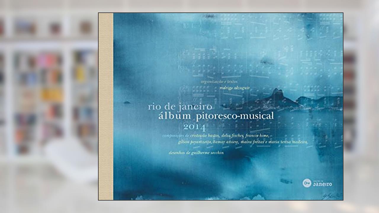 Capa de Álbum pitoresco musical, do autor Rodrigo Alzuguir