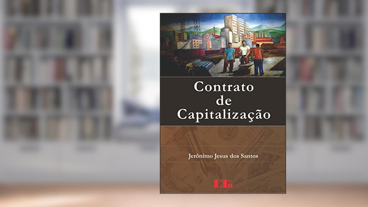 Capa de Contrato De Capitalização, do autor Jerônimo Jesus dos Santos