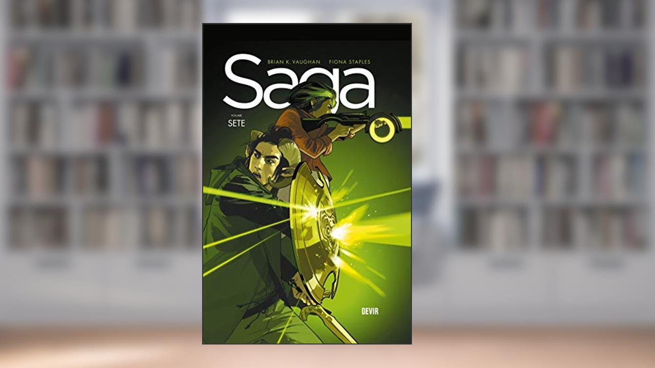 Capa de Saga Volume 7, do autor Brian K. Vaughan