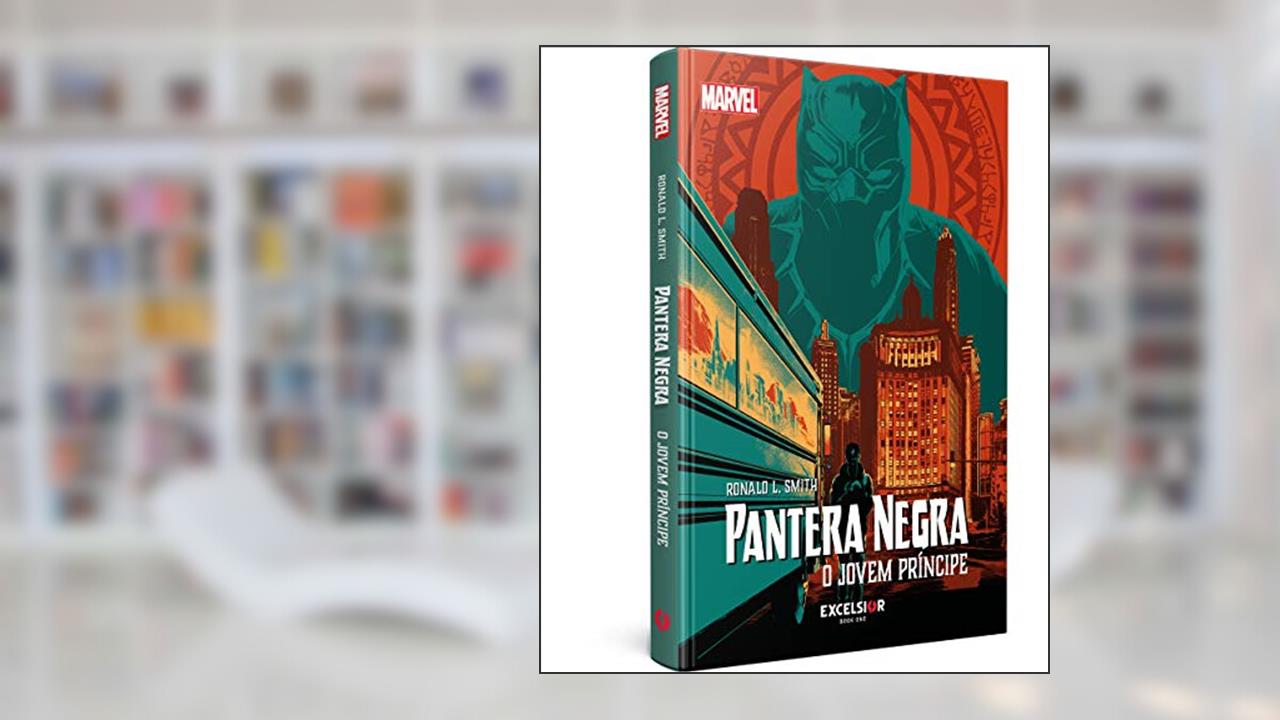 Capa de Pantera Negra: O Jovem Príncipe: 1, do autor Ronald L. Smith