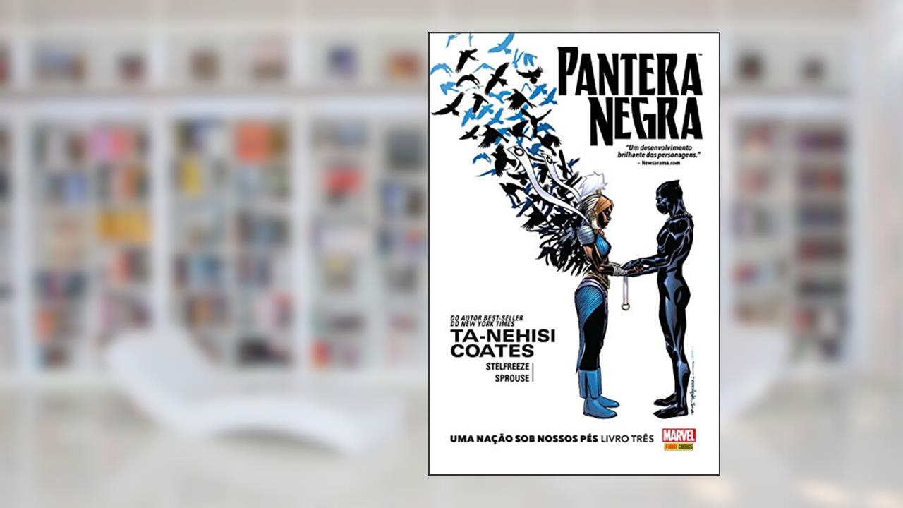 Capa de Pantera Negra: uma Nação sob Nossos Pés - Livro Três, do autor Ta-Nehisi Coates