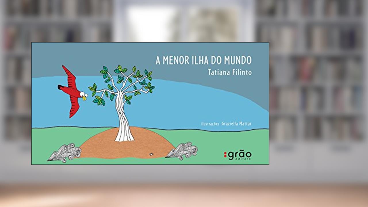 Capa de A menor ilha do mundo, do autor Tatiana Filinto