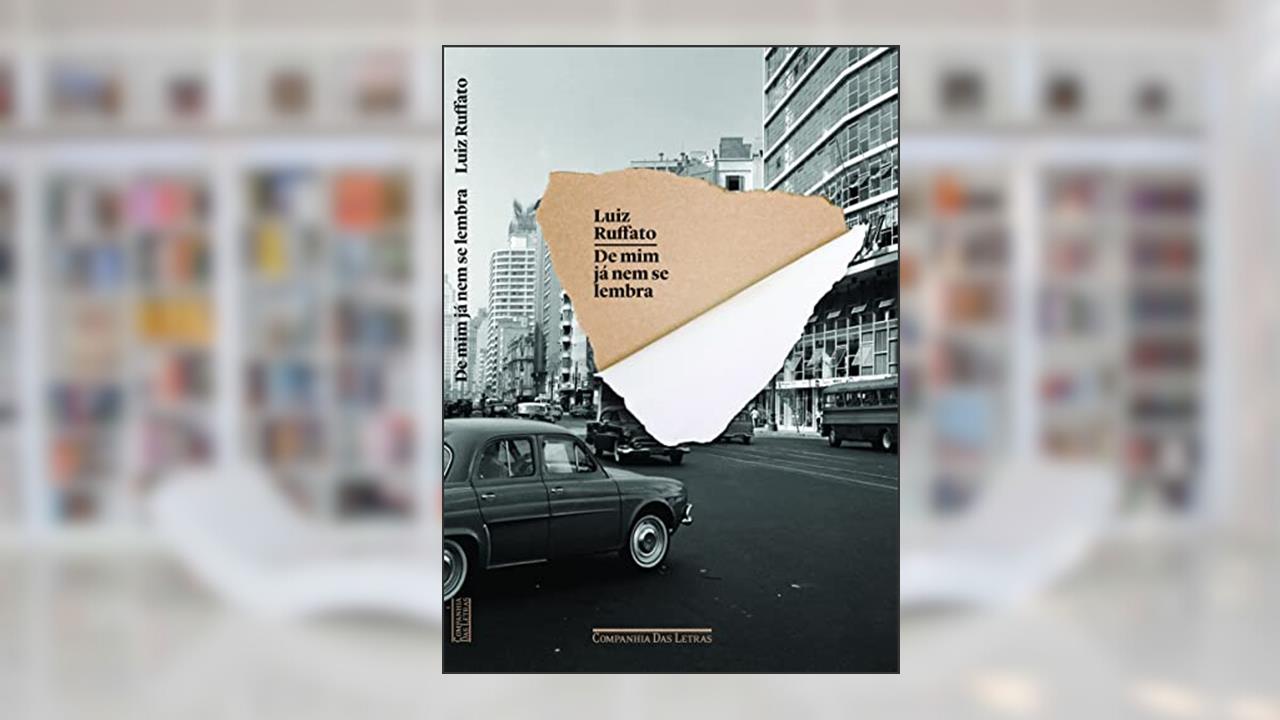 Capa de De mim já nem se lembra, do autor Luiz Ruffato