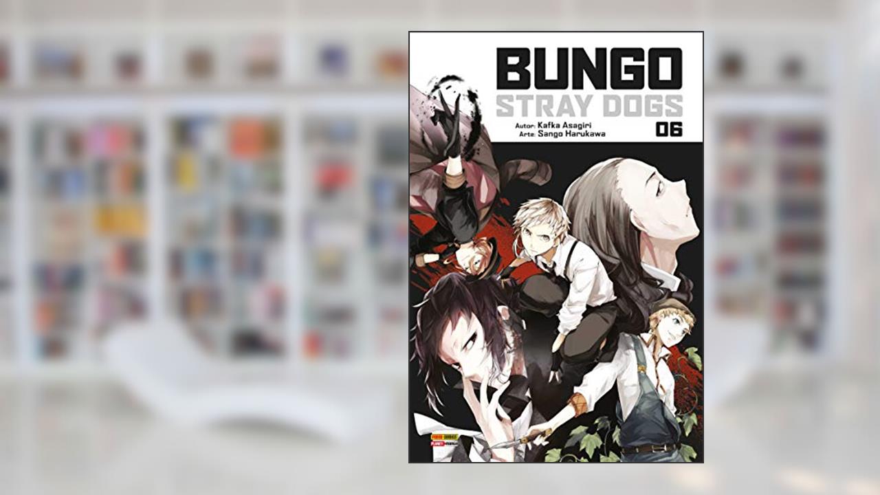 Capa de Bungo Stray Dogs Vol. 6, do autor Kafka Asagiri