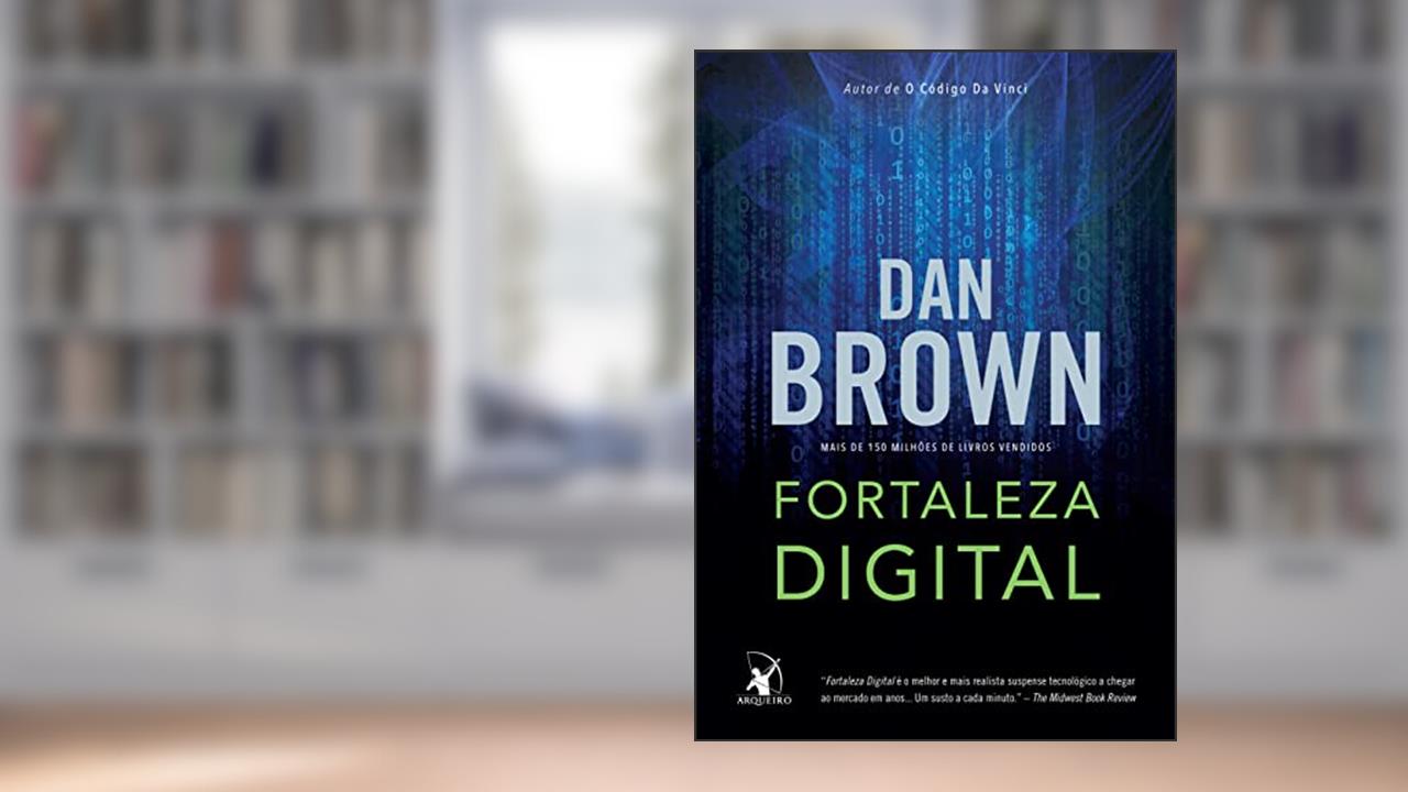 Capa de Fortaleza digital, do autor Dan Brown