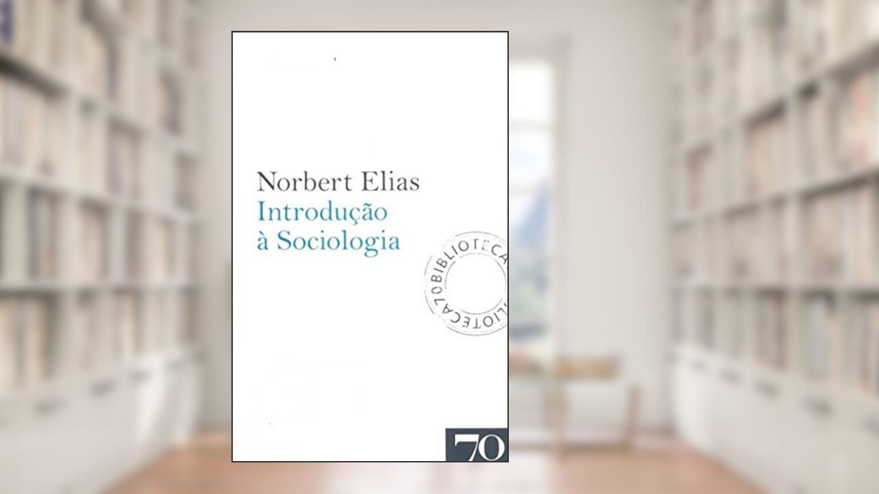 Capa de Introdução à Sociologia, do autor Norbert Elias