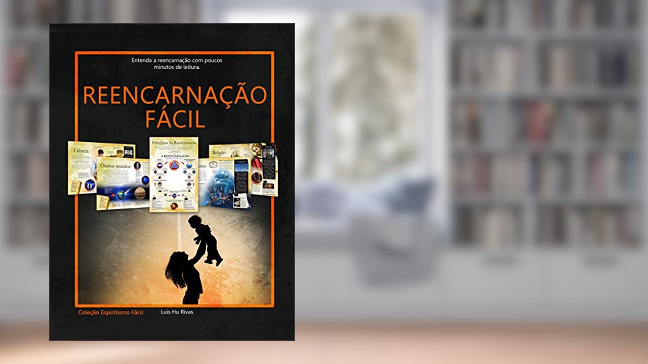Capa de Reencarnação Fácil: Entenda a Reencarnação com poucos minutos de leitura. (Livros Espíritas(Português)), do autor Luis Hu