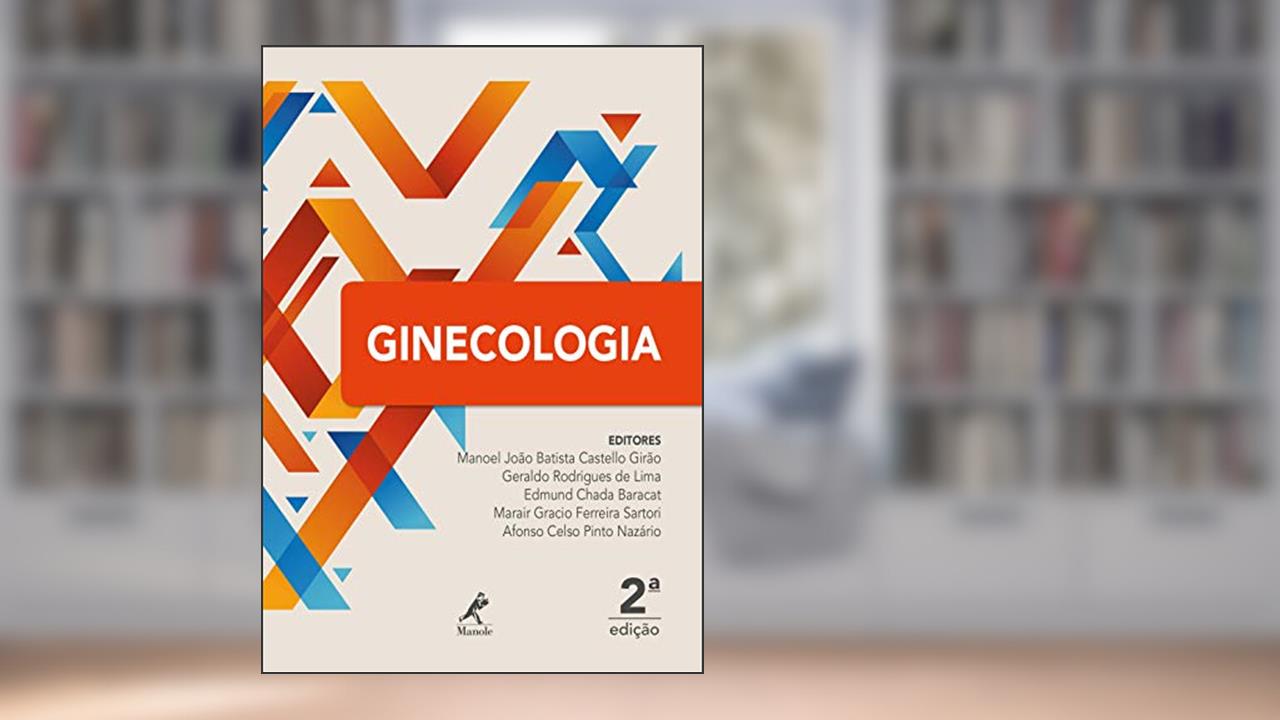 Capa de Ginecologia, do autor Manoel João Batista Castello Girão