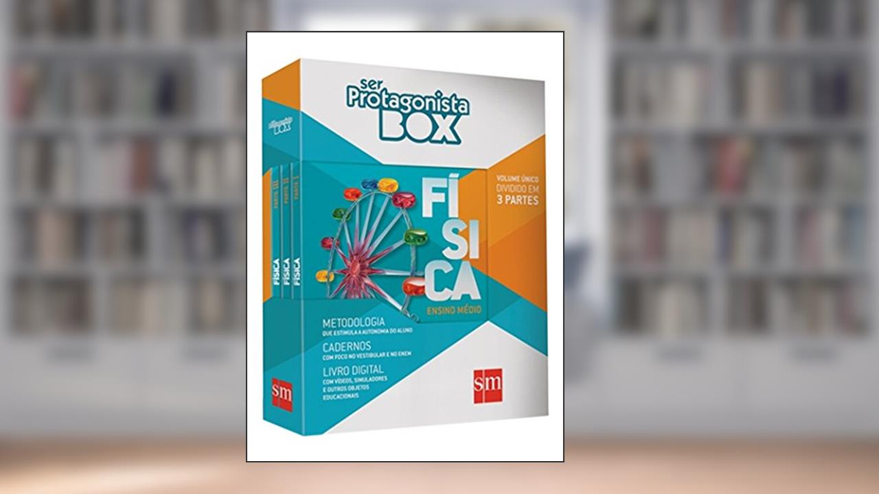 Capa de Ser Protagonista. Física - Box, do autor Tereza Costa Osorio