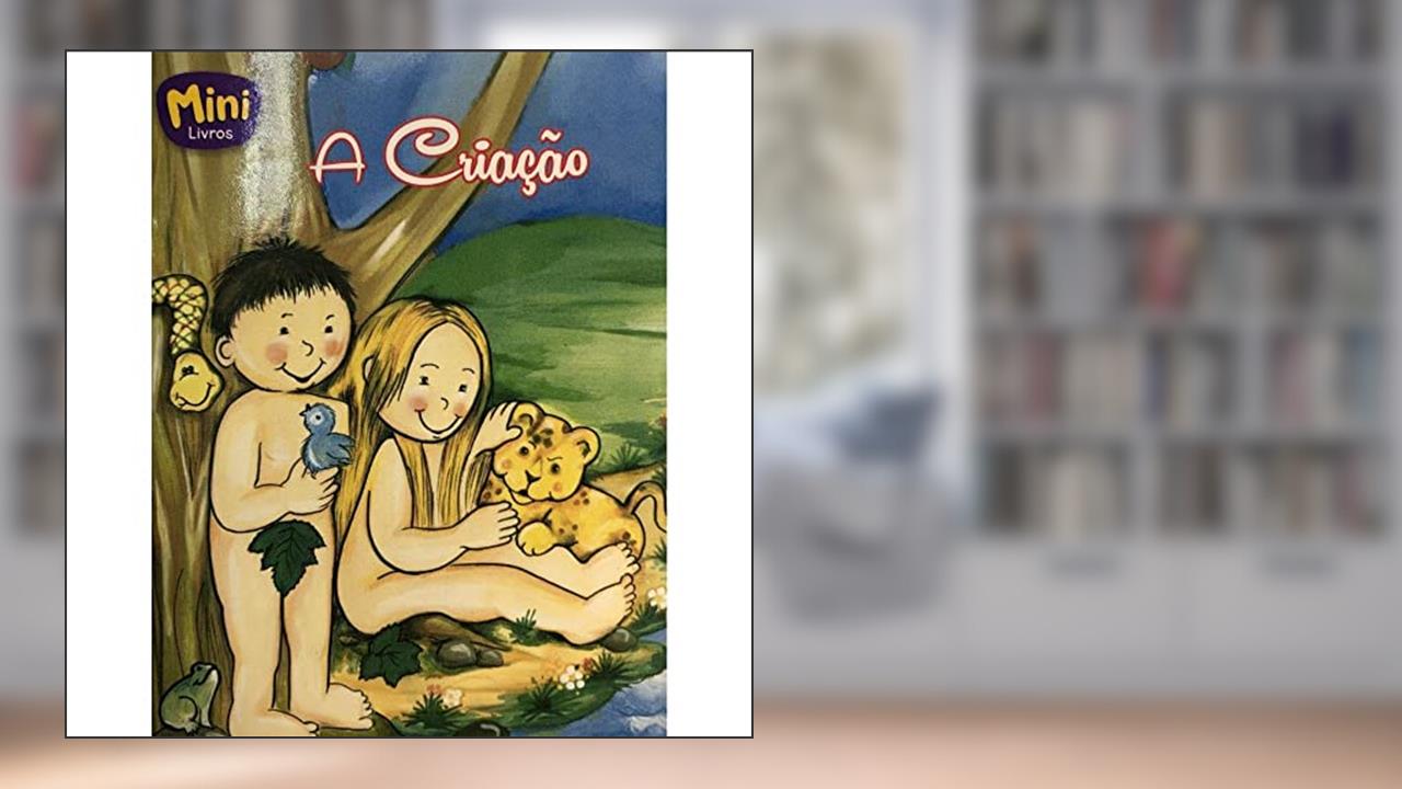 Capa de A Criação - Coleção Mini-Bíblicos, do autor Cristina Marques
