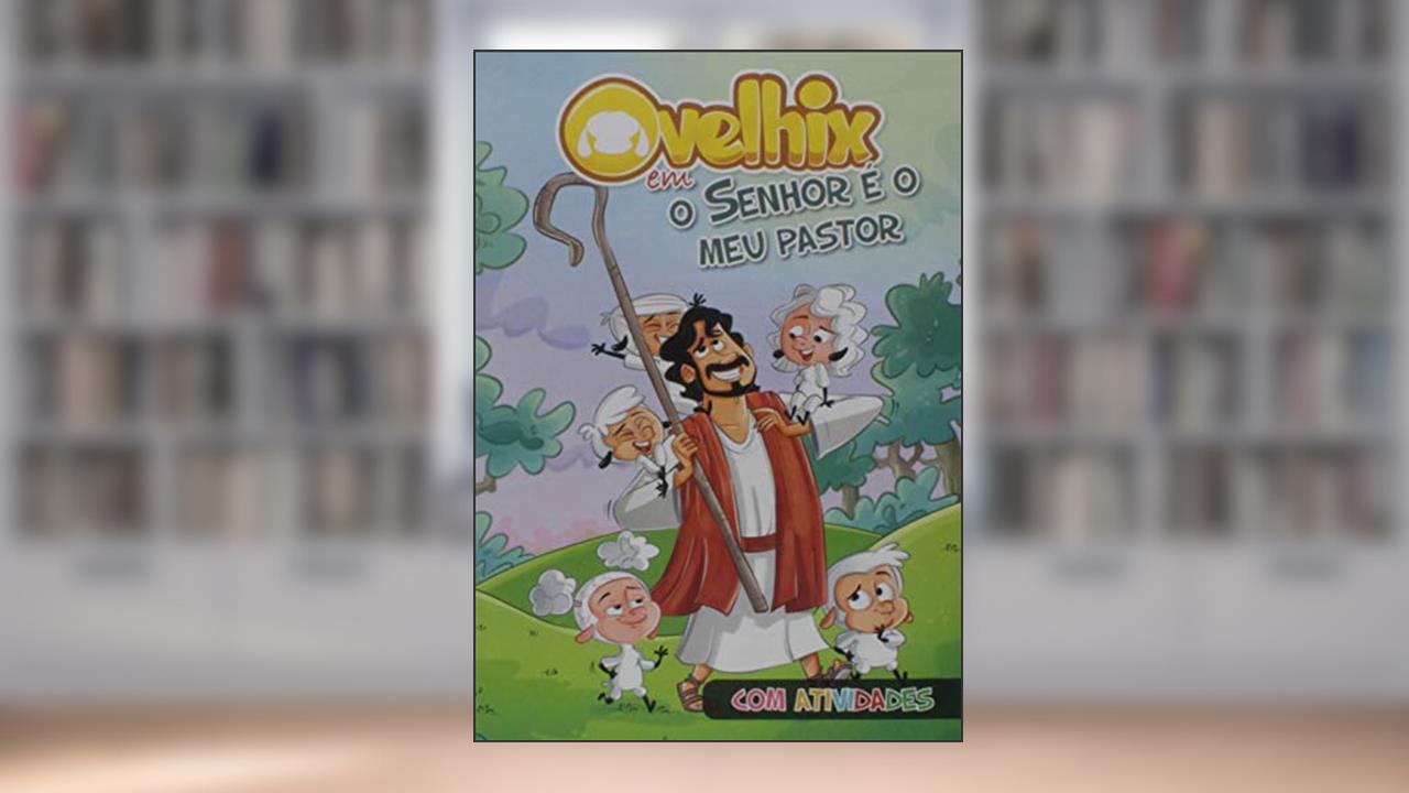Capa de Ovelhix em: O Senhor é meu pastor: Livro colorido com atividades, do autor Edson Block