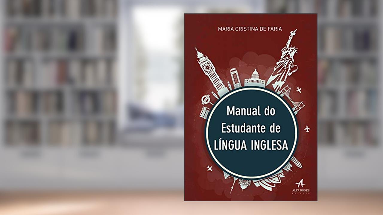 Capa de Manual do Estudante de Língua Inglesa, do autor Maria Cristina de Faria