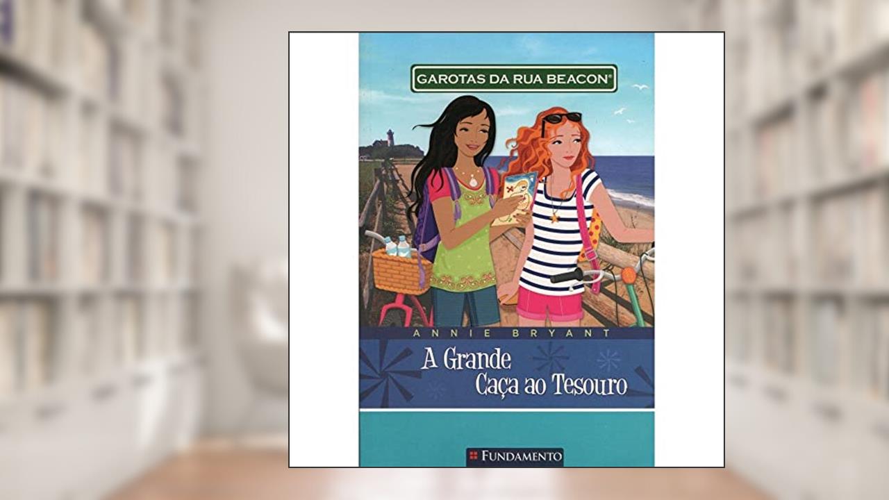 Capa de Garotas da Rua Beacon. A Grande Caça ao Tesouro, do autor Annie Bryant