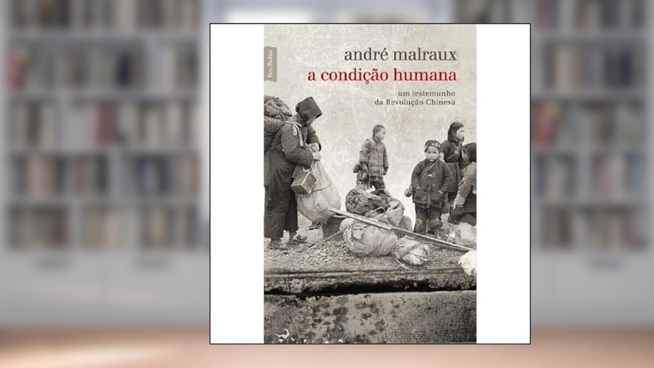 Capa de A condição humana (edição de bolso), do autor Andre Malraux