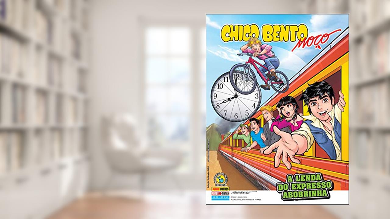 Capa de Chico Bento Moço - Volume 59 - a Lenda do Expresso Abobrinha, do autor Mauricio de Sousa