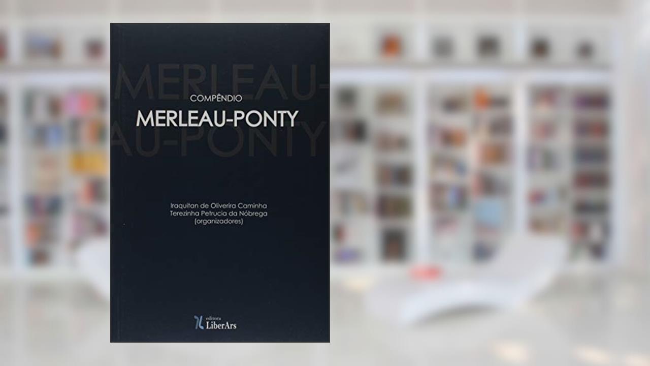 Capa de Compêndio Merleau-Ponty, do autor Iraquitan de Oliveira Caminha