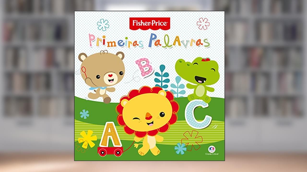 Capa de Fisher-Price - Primeiras palavras, do autor Ciranda Cultural