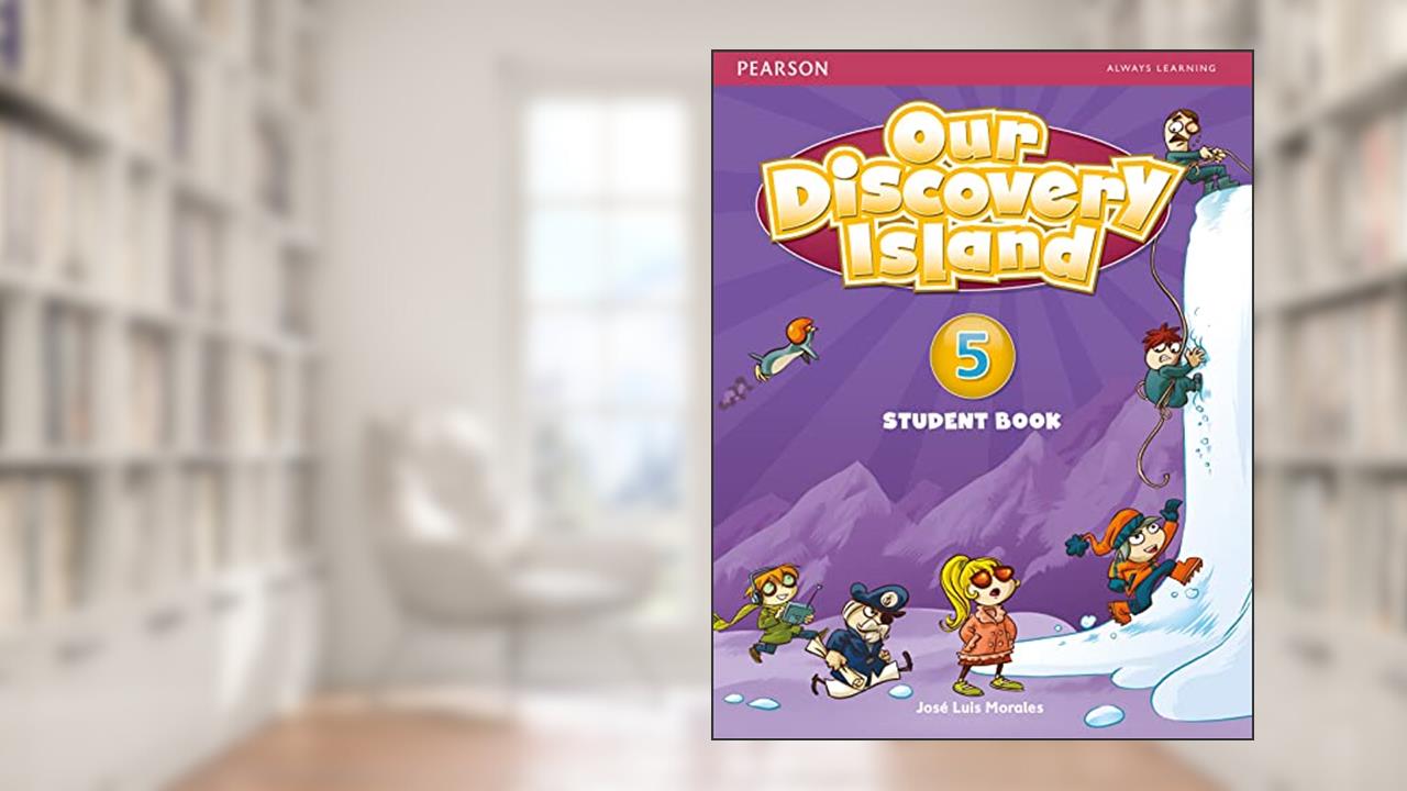 Capa de Our Discovery Island Level 5 - Student Book + Workbook + Multi-Rom + Online World, do autor José Luis Morales