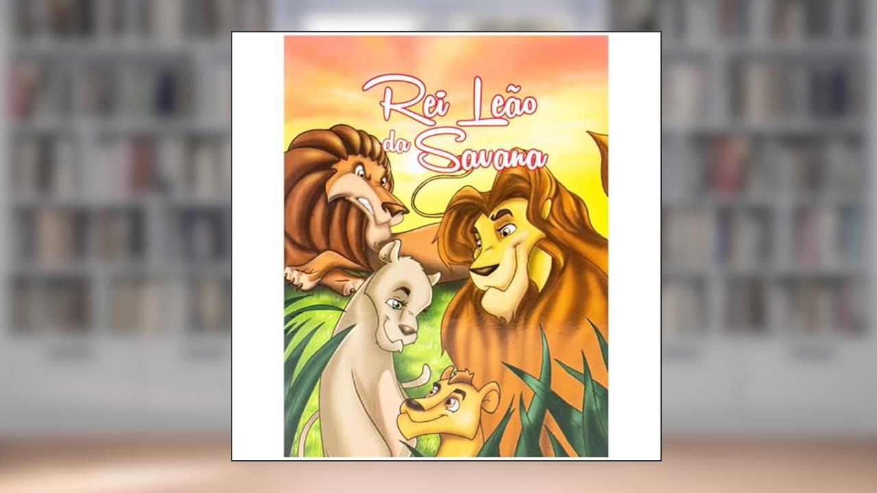 Capa de Mini - Clássicos: Rei Leão da Savana, do autor Roberto Belli
