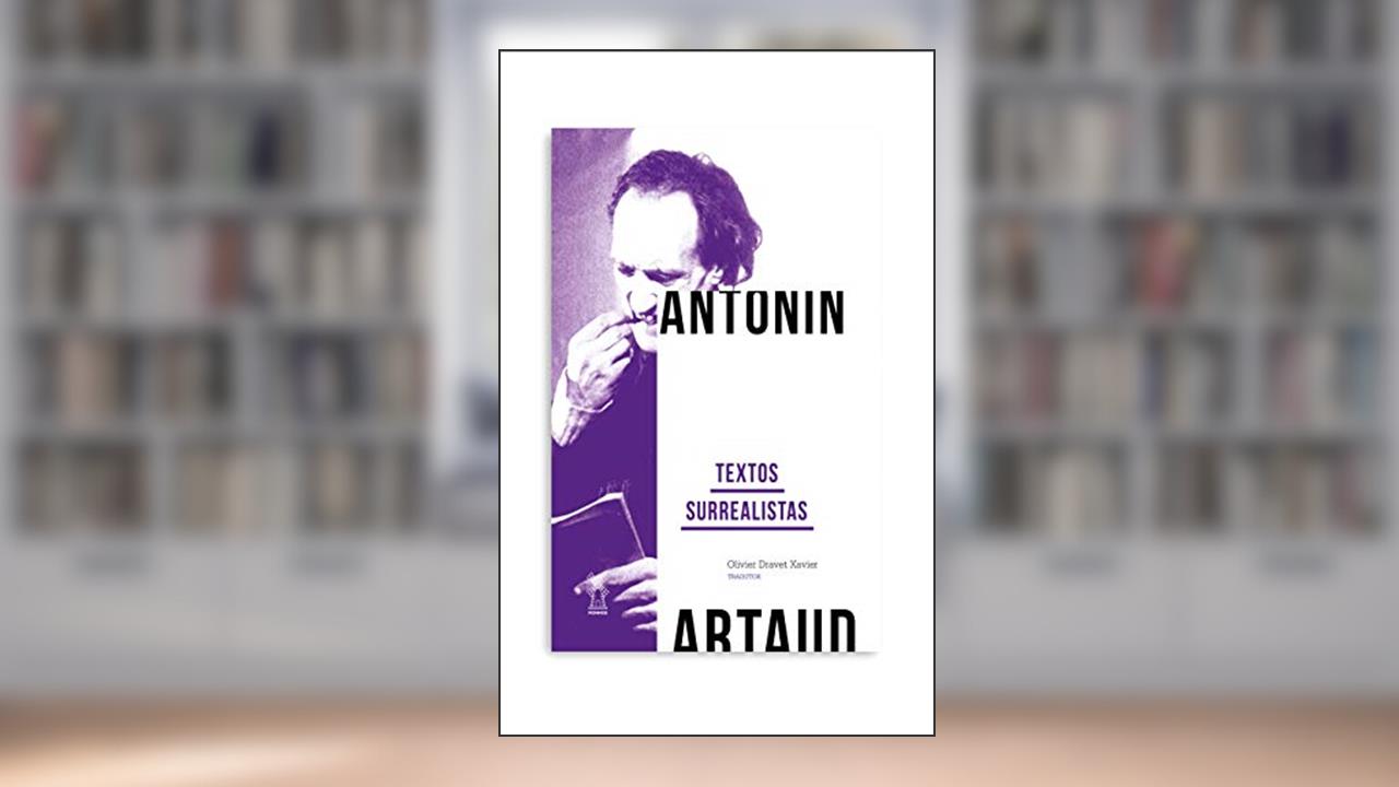 Capa de Textos surrealistas, do autor Antonin Artaud