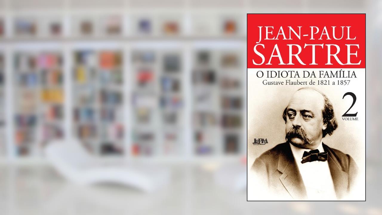 Capa de O Idiota da Família, Volume 2, do autor Jean Paul Sartre