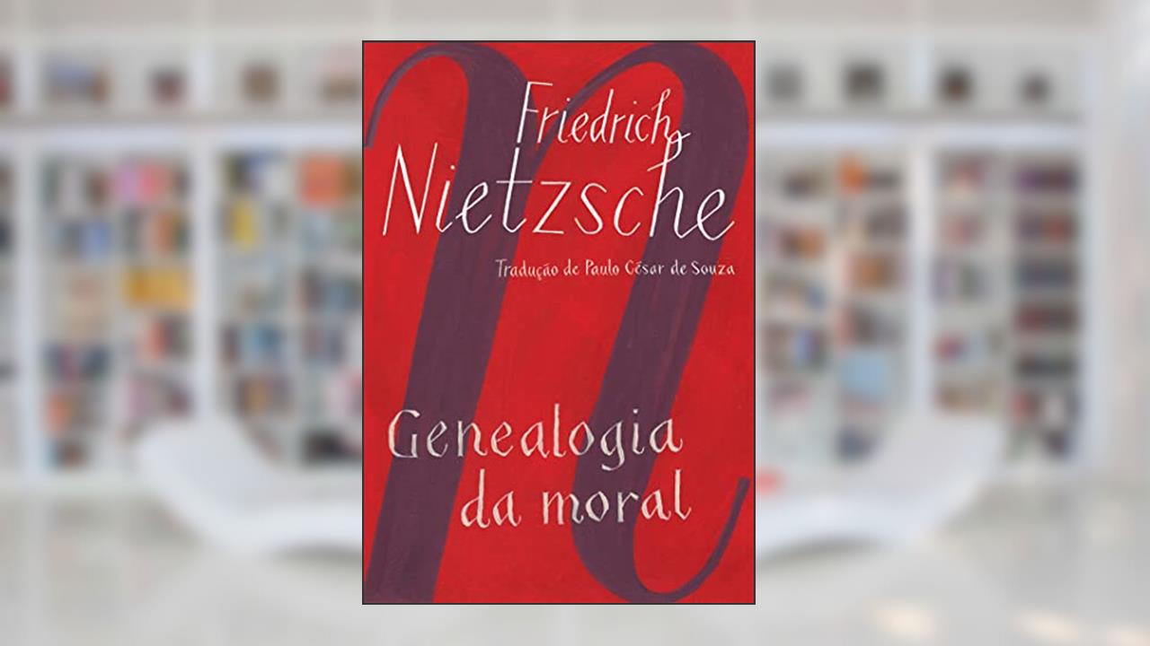 Capa de Genealogia da moral, do autor Friedrich Nietzsche