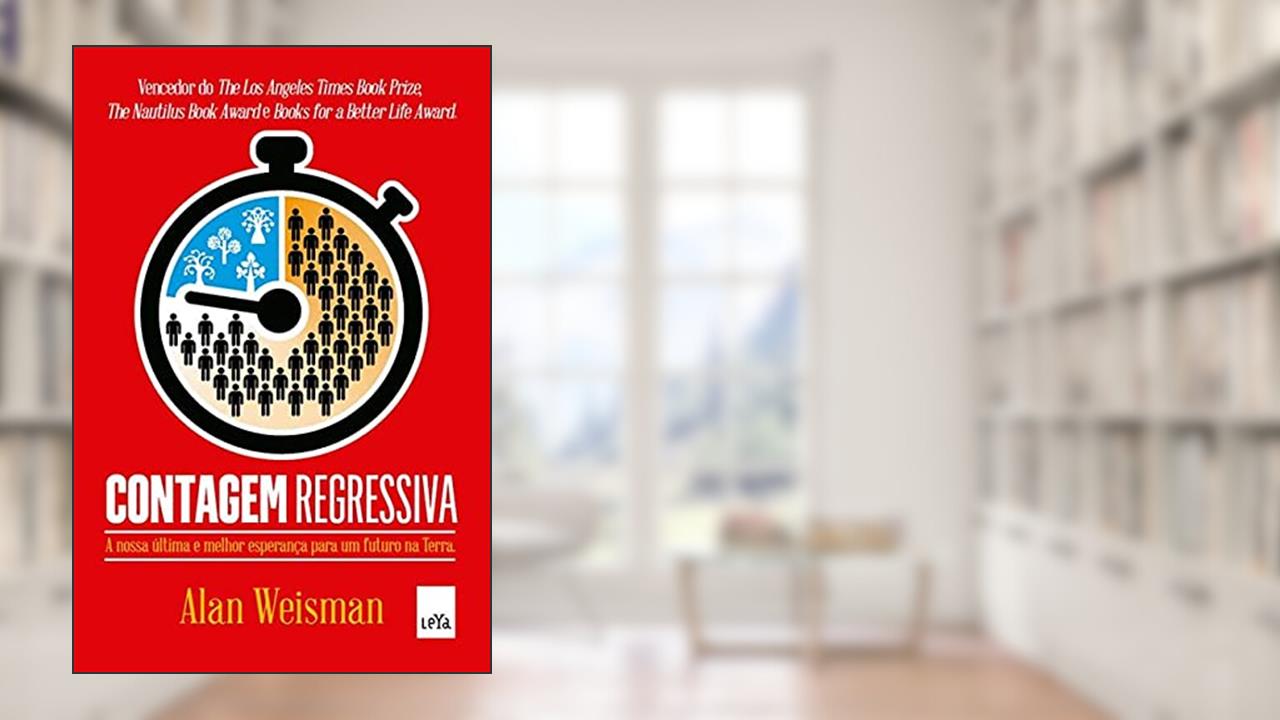 Capa de Contagem regressiva, do autor Alan Weisman