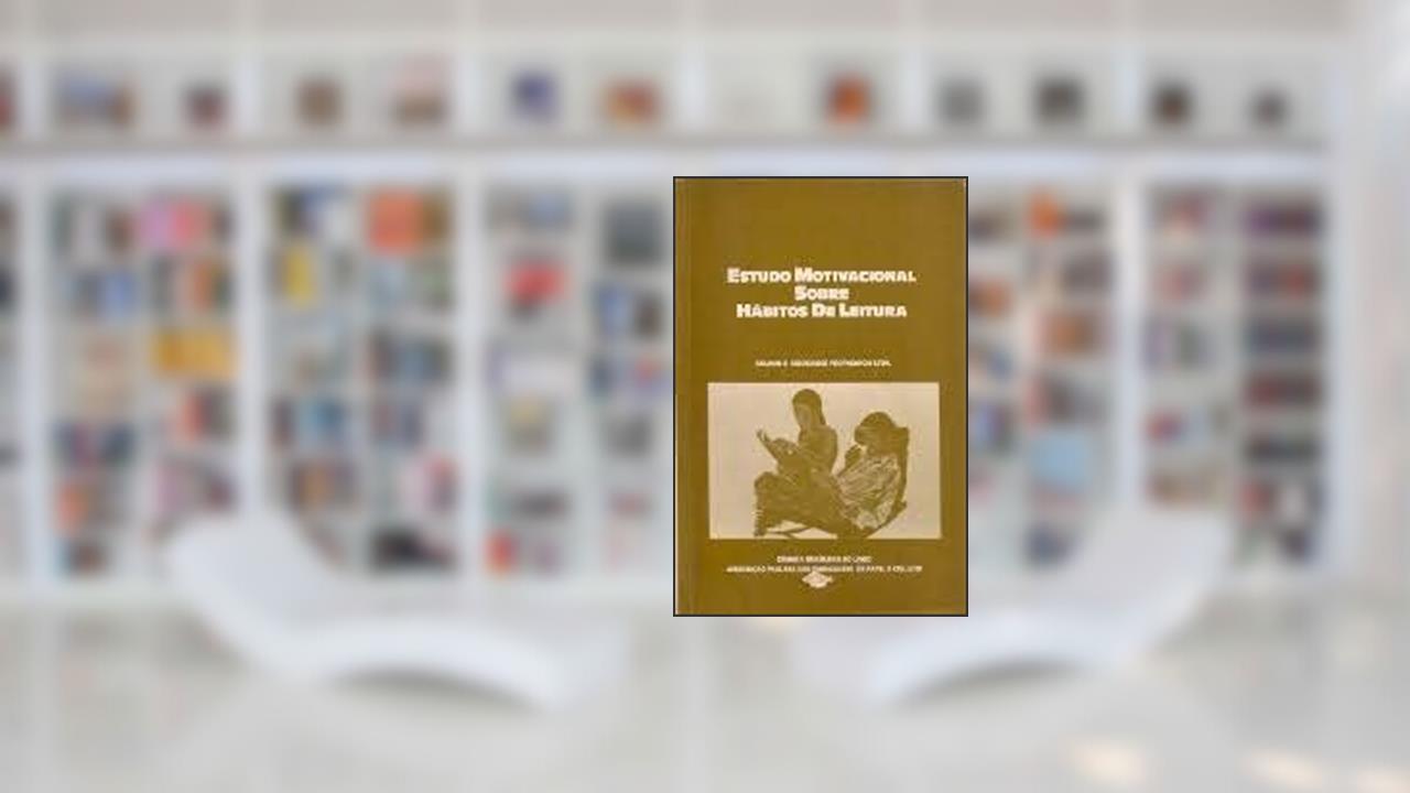Capa de Estudo Motivacional Sobre Habitos De Leitura (Portuguese Edition), do autor Sem autor