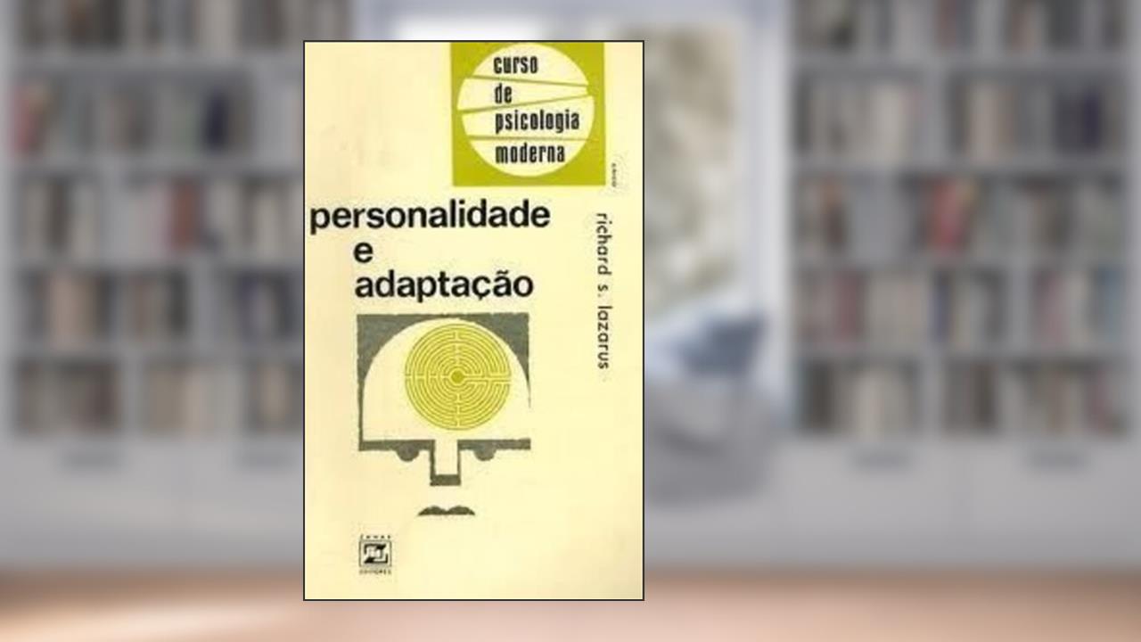 Capa de Personalidade e adaptação, do autor Richard S. Lazarus