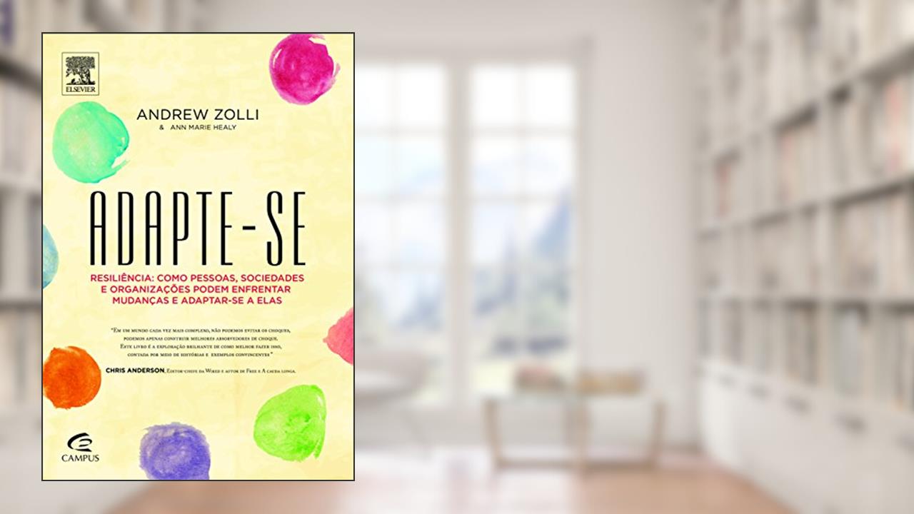 Capa de Adapte-se, do autor Andrew Zolli