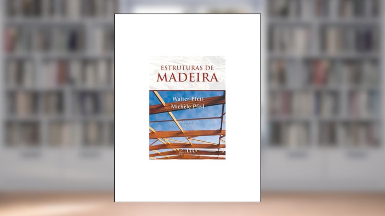 Capa de Estruturas de Madeira, do autor Pfeil