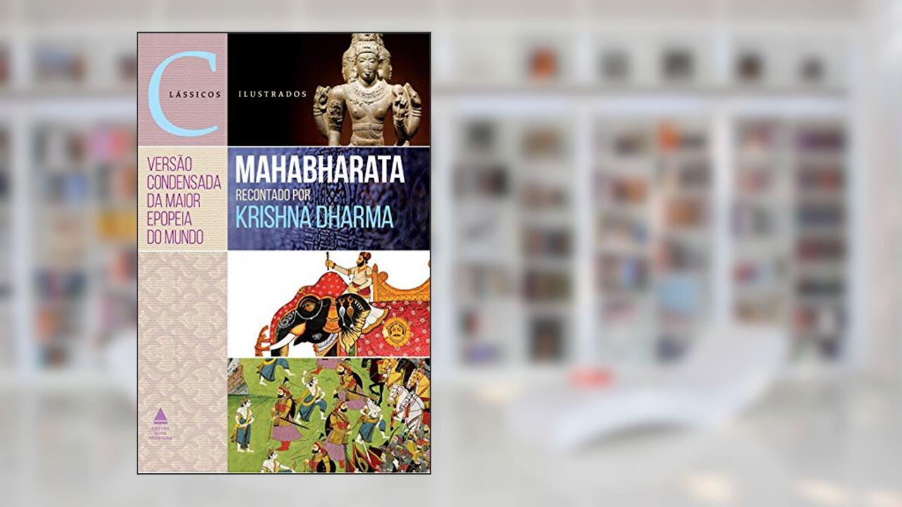 Capa de Mahabharata, do autor Krishna Dharma