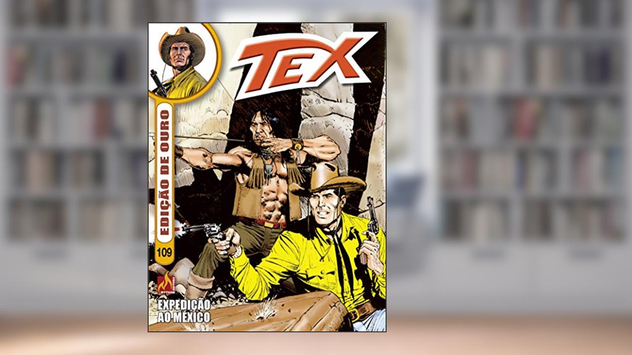 Capa de Tex edição de ouro Nº 109, do autor Mauro Boselli