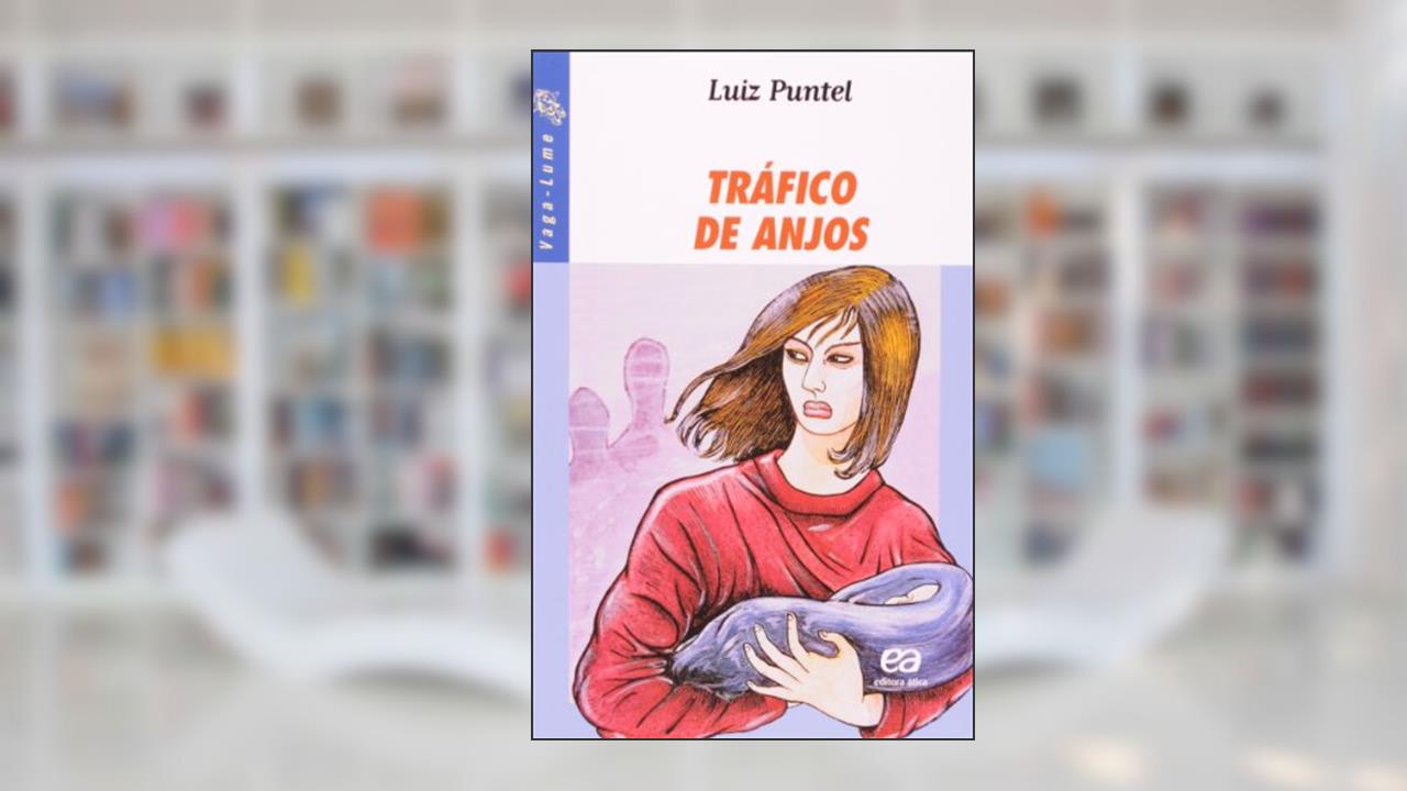Capa de Tráfico de anjos, do autor Luiz Puntel