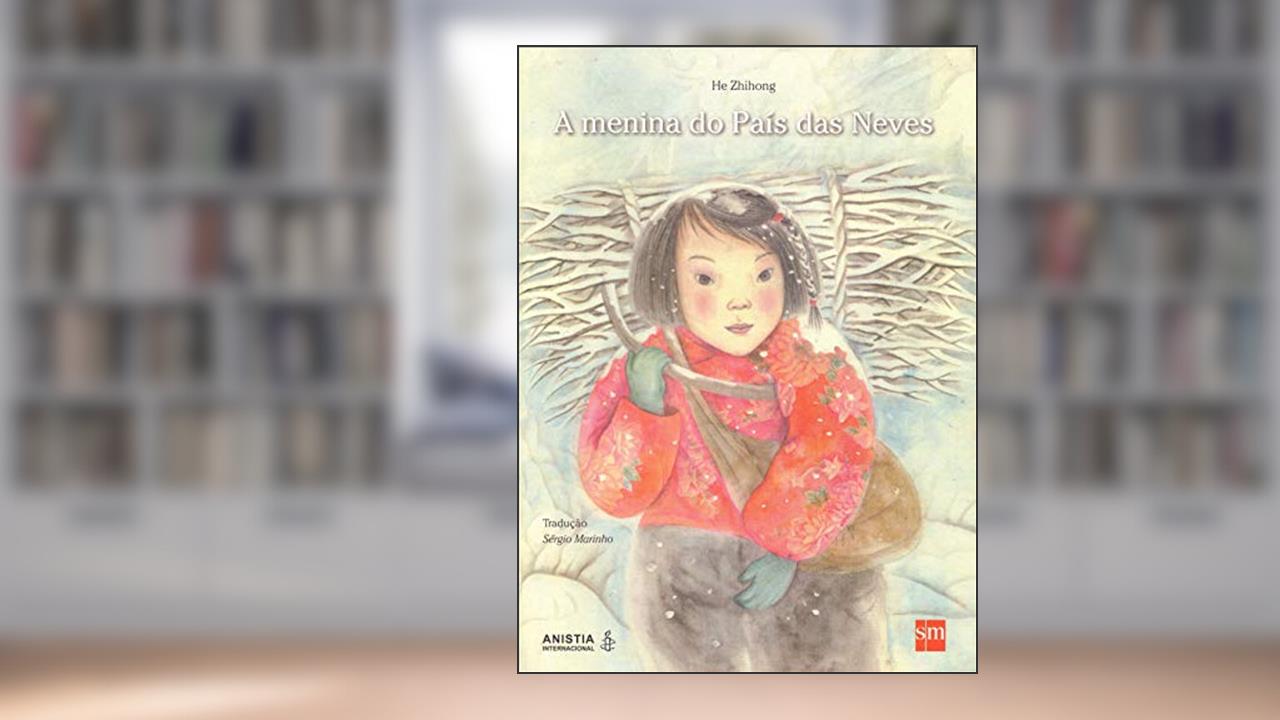 Capa de A Menina do Pais das Neves, do autor Nathan Kumar Scott
