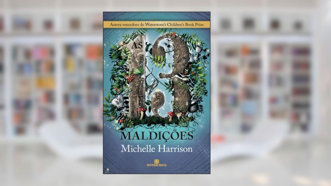 Capa de As 13 maldições - Os 13 tesouros, do autor Michelle Harrison