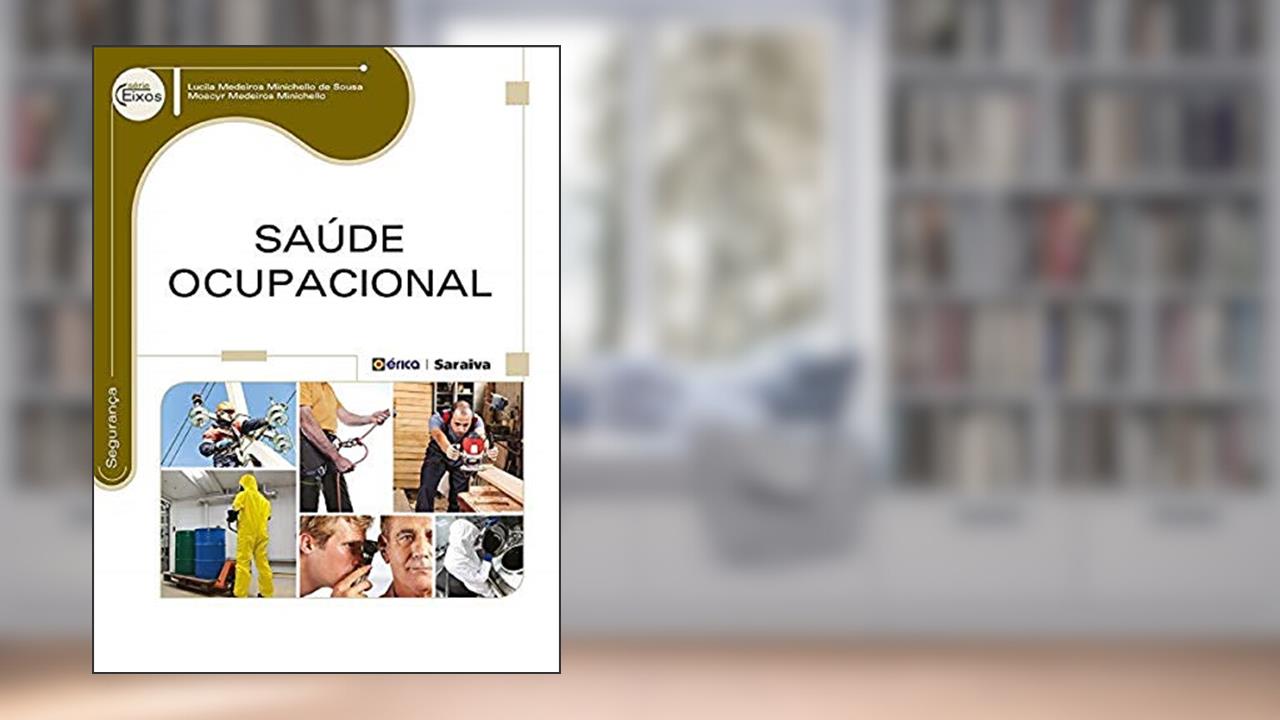 Capa de Saúde ocupacional, do autor Lucila Medeiros Minichello de Sousa e Moacyr Medeiros Minichello