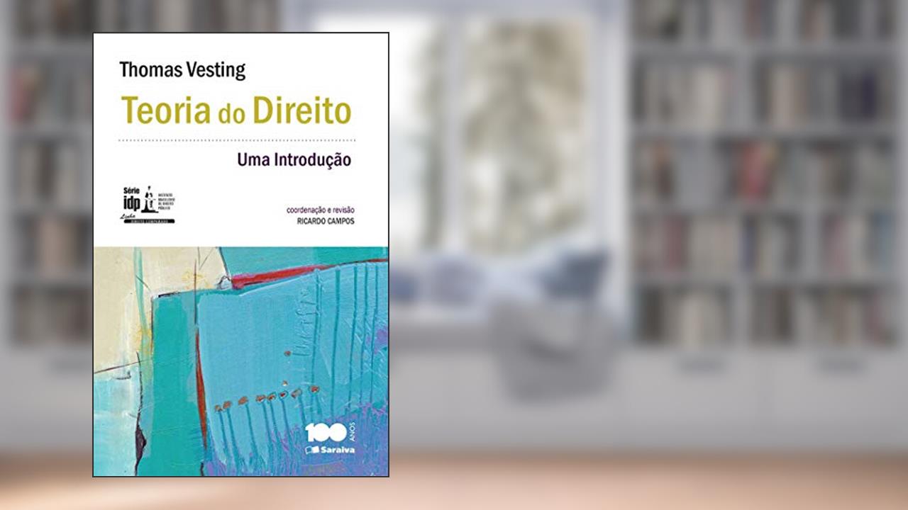 Capa de Teoria do direito - 1ª edição de 2015: Uma introdução, do autor Thomas Vesting